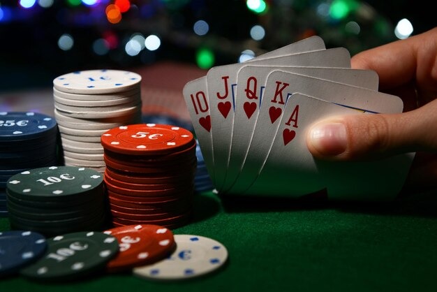 Microgaming slot game interface displaying spin button and balance on depo 5000